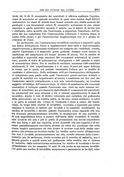 Rassegna di assicurazioni e previdenza sociale bollettino mensile della Cassa nazionale d'assicurazione per gli infortuni degli operai sul lavoro