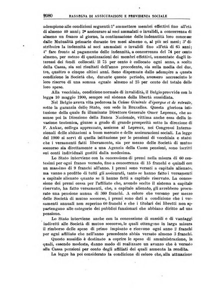 Rassegna di assicurazioni e previdenza sociale bollettino mensile della Cassa nazionale d'assicurazione per gli infortuni degli operai sul lavoro