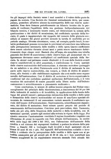 Rassegna di assicurazioni e previdenza sociale bollettino mensile della Cassa nazionale d'assicurazione per gli infortuni degli operai sul lavoro