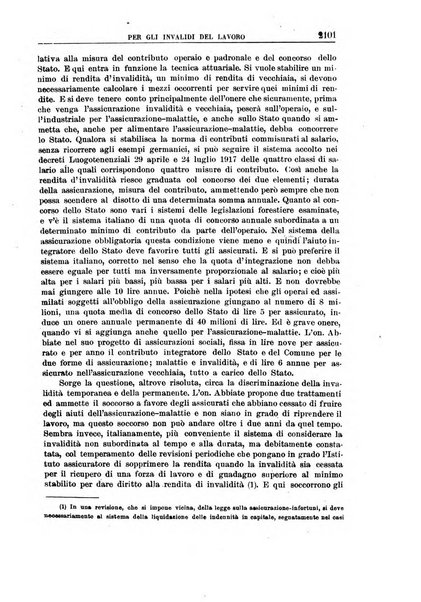 Rassegna di assicurazioni e previdenza sociale bollettino mensile della Cassa nazionale d'assicurazione per gli infortuni degli operai sul lavoro