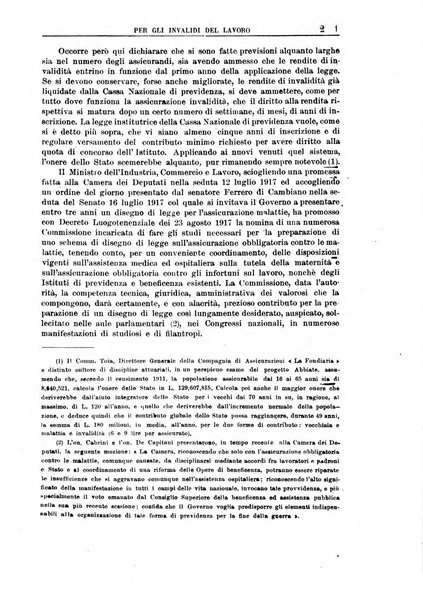 Rassegna di assicurazioni e previdenza sociale bollettino mensile della Cassa nazionale d'assicurazione per gli infortuni degli operai sul lavoro