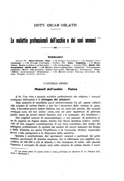 Rassegna di assicurazioni e previdenza sociale bollettino mensile della Cassa nazionale d'assicurazione per gli infortuni degli operai sul lavoro