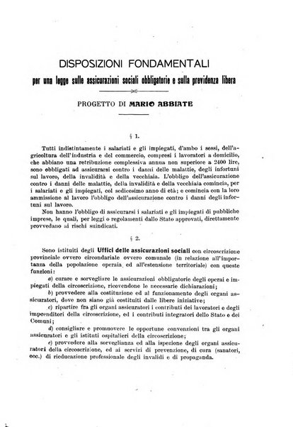 Rassegna di assicurazioni e previdenza sociale bollettino mensile della Cassa nazionale d'assicurazione per gli infortuni degli operai sul lavoro