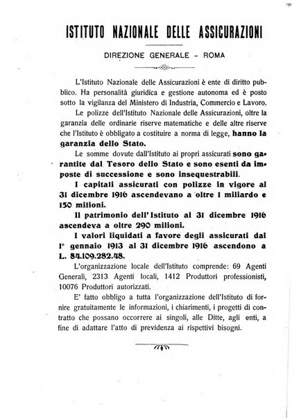 Rassegna di assicurazioni e previdenza sociale bollettino mensile della Cassa nazionale d'assicurazione per gli infortuni degli operai sul lavoro