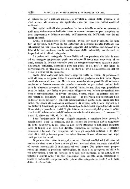 Rassegna di assicurazioni e previdenza sociale bollettino mensile della Cassa nazionale d'assicurazione per gli infortuni degli operai sul lavoro