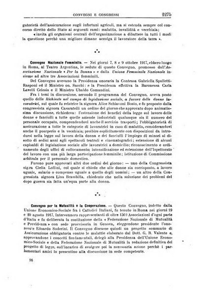 Rassegna di assicurazioni e previdenza sociale bollettino mensile della Cassa nazionale d'assicurazione per gli infortuni degli operai sul lavoro