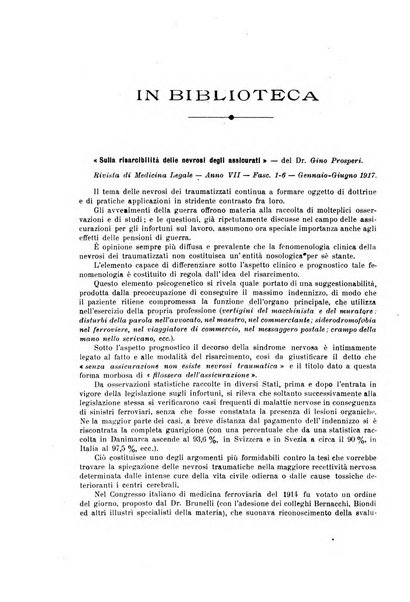 Rassegna di assicurazioni e previdenza sociale bollettino mensile della Cassa nazionale d'assicurazione per gli infortuni degli operai sul lavoro