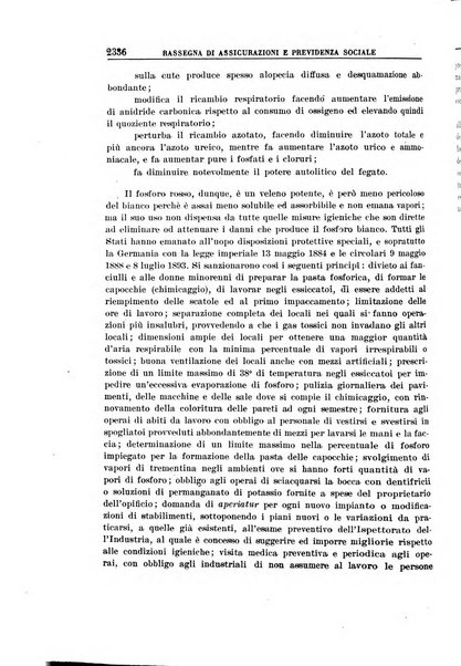 Rassegna di assicurazioni e previdenza sociale bollettino mensile della Cassa nazionale d'assicurazione per gli infortuni degli operai sul lavoro