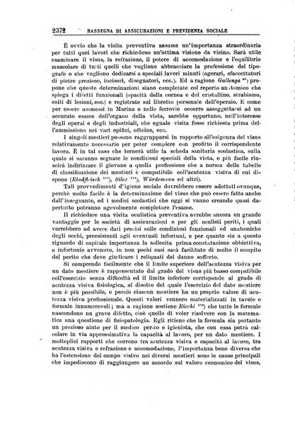 Rassegna di assicurazioni e previdenza sociale bollettino mensile della Cassa nazionale d'assicurazione per gli infortuni degli operai sul lavoro