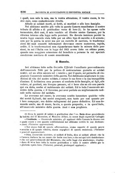 Rassegna di assicurazioni e previdenza sociale bollettino mensile della Cassa nazionale d'assicurazione per gli infortuni degli operai sul lavoro