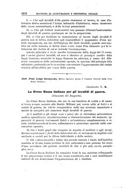 Rassegna di assicurazioni e previdenza sociale bollettino mensile della Cassa nazionale d'assicurazione per gli infortuni degli operai sul lavoro