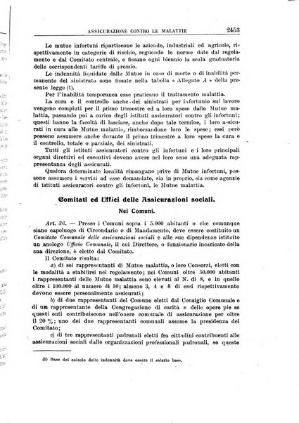 Rassegna di assicurazioni e previdenza sociale bollettino mensile della Cassa nazionale d'assicurazione per gli infortuni degli operai sul lavoro