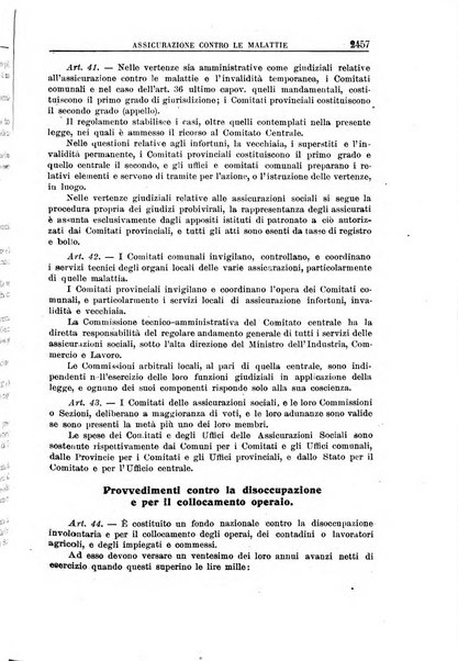 Rassegna di assicurazioni e previdenza sociale bollettino mensile della Cassa nazionale d'assicurazione per gli infortuni degli operai sul lavoro