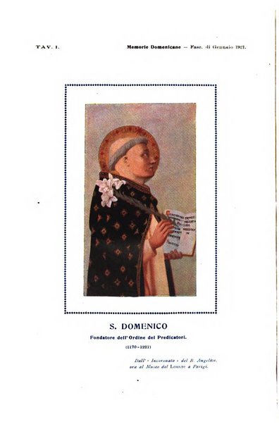 Memorie domenicane rivista di religione, storia, arte