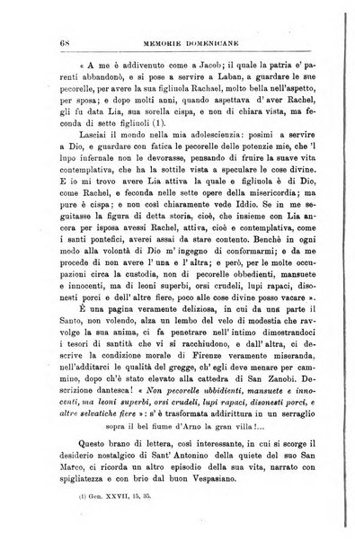 Memorie domenicane rivista di religione, storia, arte