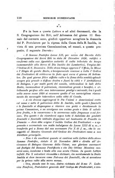 Memorie domenicane rivista di religione, storia, arte