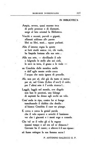 Memorie domenicane rivista di religione, storia, arte