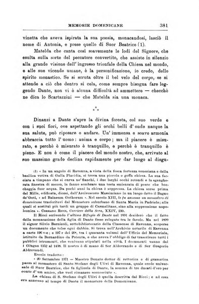 Memorie domenicane rivista di religione, storia, arte