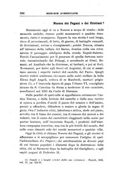 Memorie domenicane rivista di religione, storia, arte