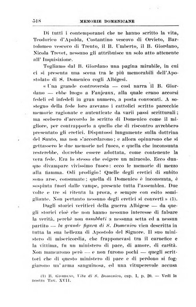 Memorie domenicane rivista di religione, storia, arte