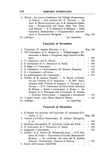 Memorie domenicane rivista di religione, storia, arte