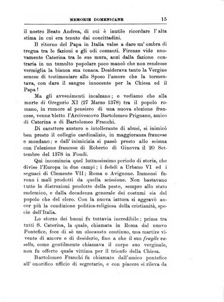 Memorie domenicane rivista di religione, storia, arte