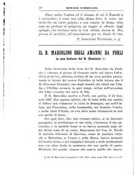 Memorie domenicane rivista di religione, storia, arte