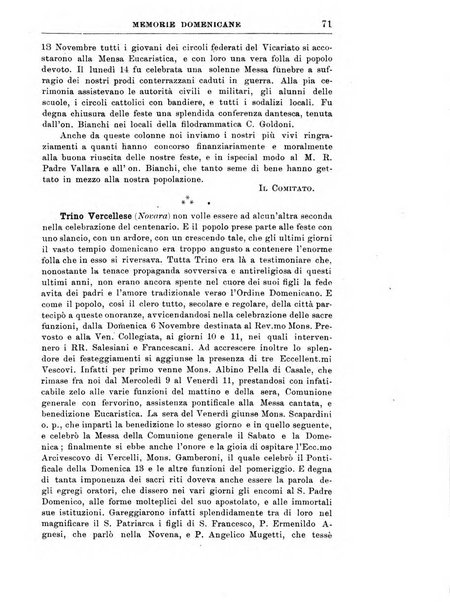 Memorie domenicane rivista di religione, storia, arte