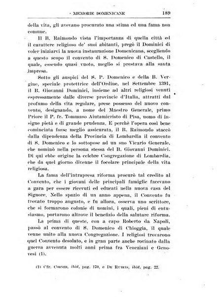 Memorie domenicane rivista di religione, storia, arte