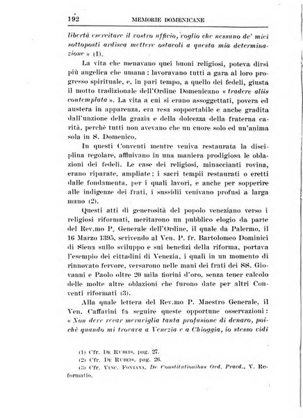 Memorie domenicane rivista di religione, storia, arte