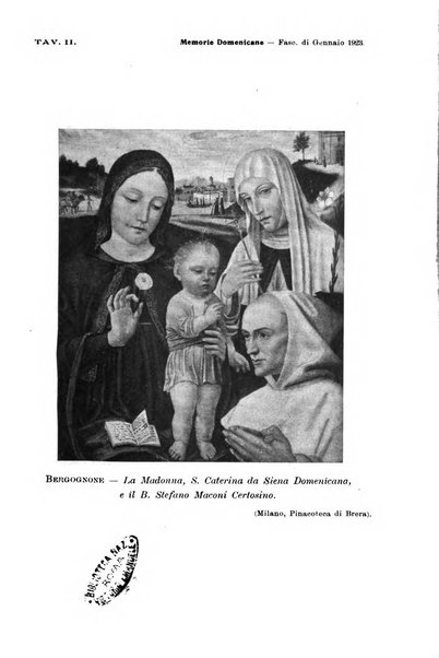 Memorie domenicane rivista di religione, storia, arte