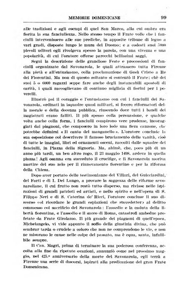 Memorie domenicane rivista di religione, storia, arte