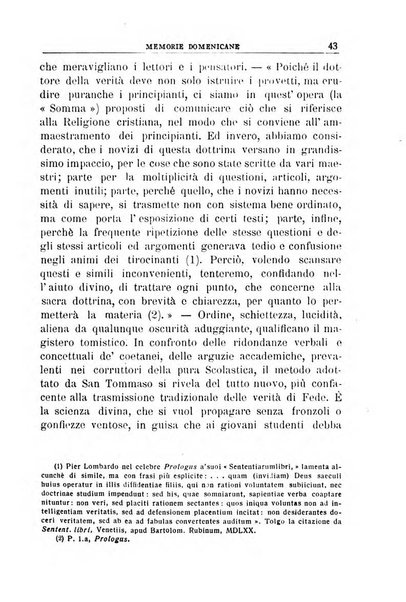 Memorie domenicane rivista di religione, storia, arte