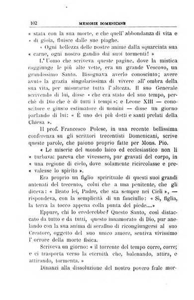 Memorie domenicane rivista di religione, storia, arte