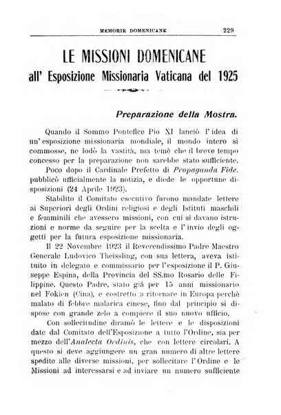 Memorie domenicane rivista di religione, storia, arte