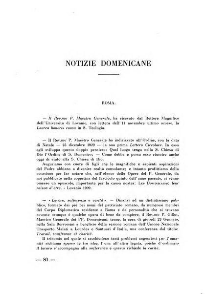 Memorie domenicane rivista di religione, storia, arte