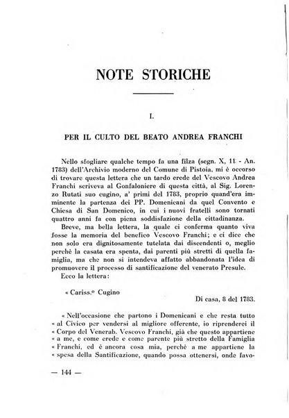 Memorie domenicane rivista di religione, storia, arte