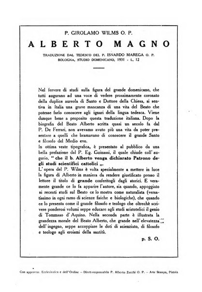 Memorie domenicane rivista di religione, storia, arte