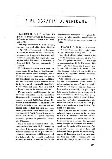 Memorie domenicane rivista di religione, storia, arte