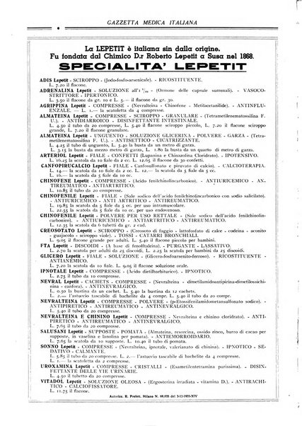 Gazzetta medica italiana