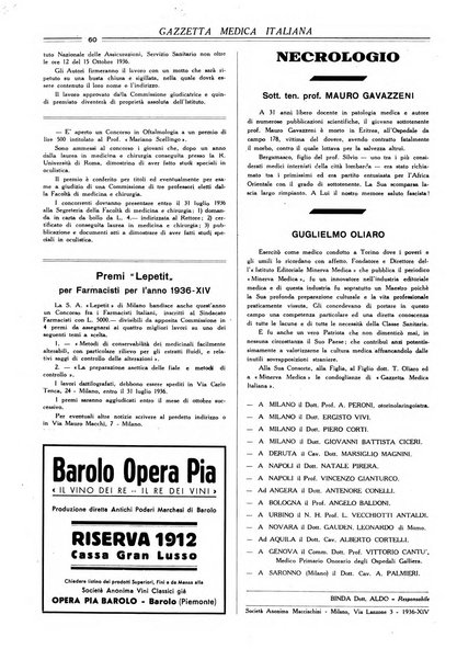 Gazzetta medica italiana