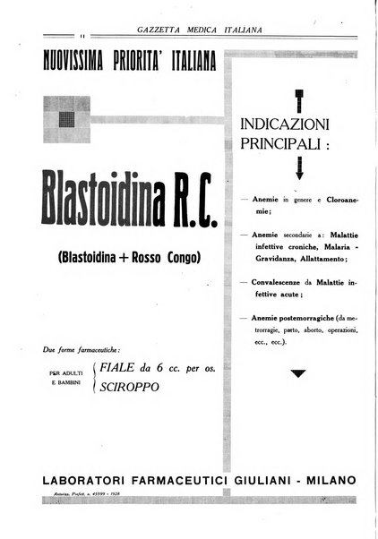 Gazzetta medica italiana