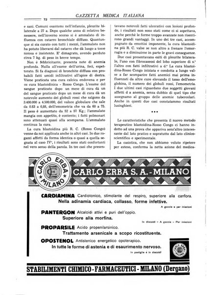 Gazzetta medica italiana