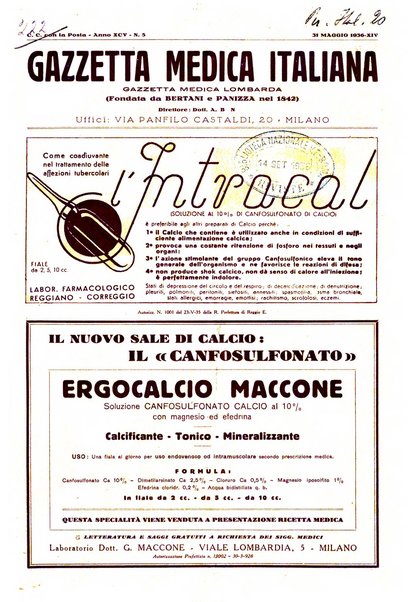 Gazzetta medica italiana