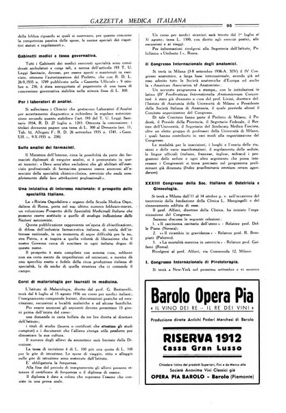 Gazzetta medica italiana