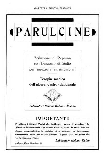 Gazzetta medica italiana