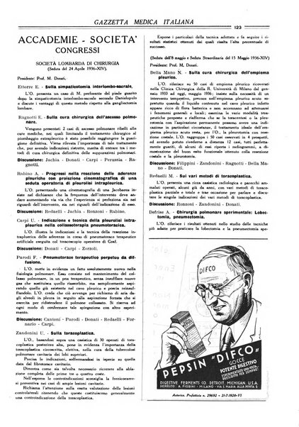 Gazzetta medica italiana