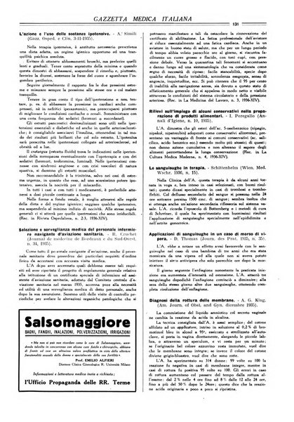 Gazzetta medica italiana