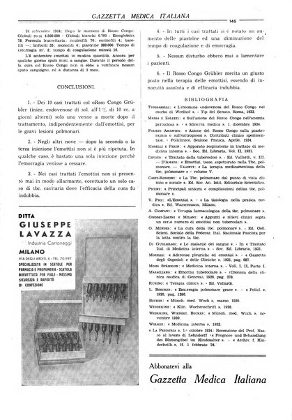 Gazzetta medica italiana