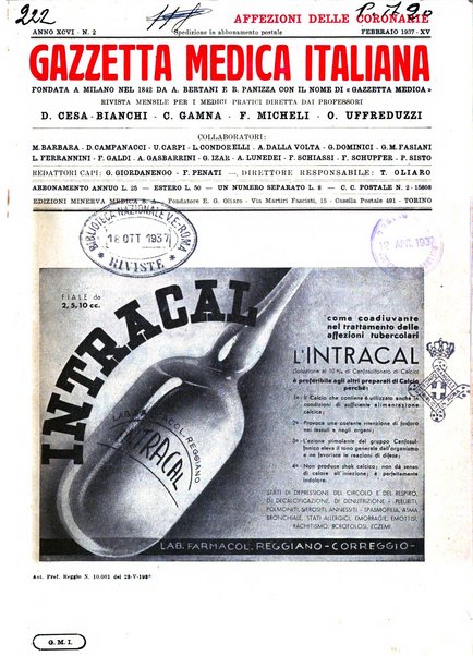 Gazzetta medica italiana